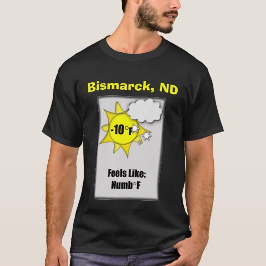 T-shirt Se sent comme NumbDegrees (Devant)