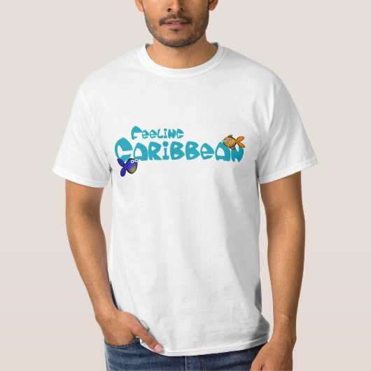 T-shirt Se sentir caribéen (Devant)
