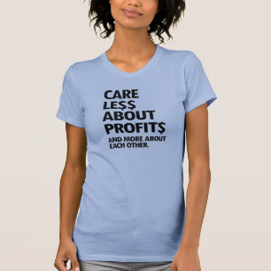 T-shirt SE SOURCier DES PROFITS