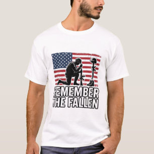 T-shirt Se souvenir des Patriotes Tombés Vector Desi