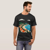 T-shirt Sea and beach girl (Devant entier)