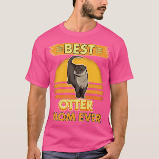 T-shirt Sea Otter Meilleur Otter Maman Jamais