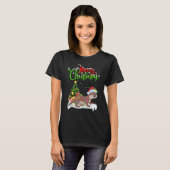 T-shirt Sea Otter   Xmas Decorations Santa Sea Otter Chris (Devant entier)
