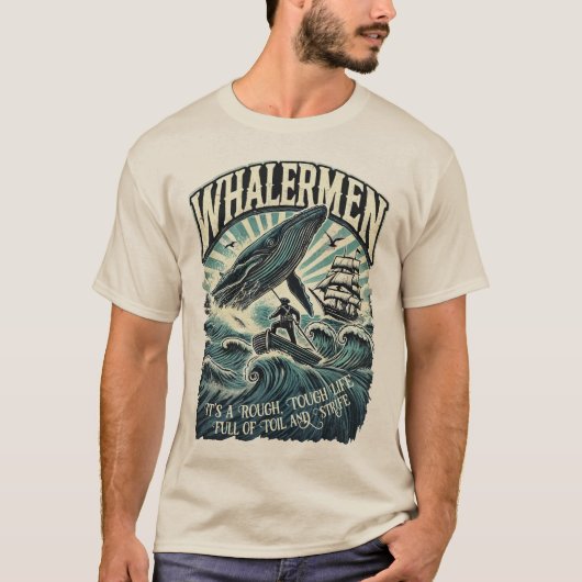 T-shirt Sea Shanty Whalermen (Devant)
