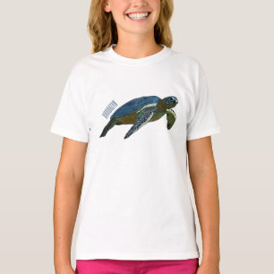 T-shirt Sea turtle cartoon