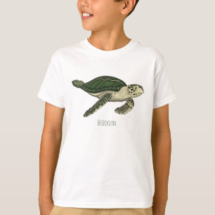 T-shirt Sea turtle cartoon