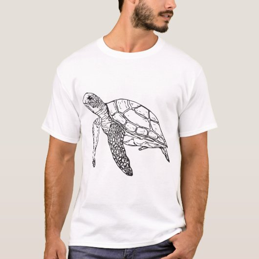 T-shirt sea turtle Copy Copy (Devant)