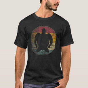 T-shirt Sea Turtle Ocean Gift Style Rétro Vintage Les anné