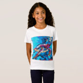 T-Shirt Sea Turtle Painting - Beach Home Decor (Devant entier)
