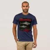 T-shirt sea wild Sharks tee cool (Devant entier)