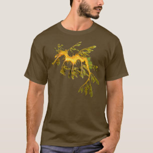 T-shirt Seadragon à feuilles Ocean Sea Dragon Seahorse est