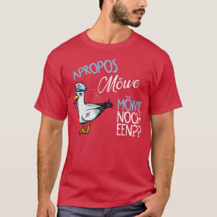 T-shirt Seafarer Gull North German Sayings