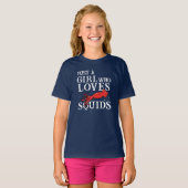 T-shirt Seafood Squid Lover Nautical Chef Gag (Devant entier)