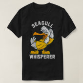 T-shirt Seagull Whisperer appelle Squawk Gull Seagull Love (Design devant)
