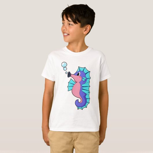 T-shirt Seahorse (Devant entier)