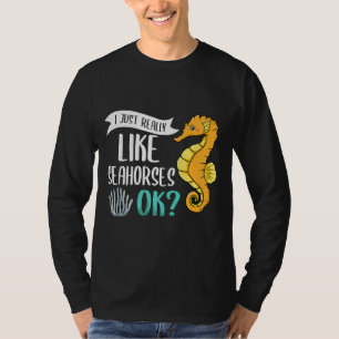 T-shirt Seahorse Bazebra Fish Tank Puissant