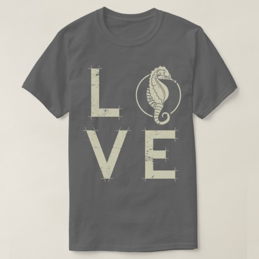 T-shirt Seahorse Love (Design devant)