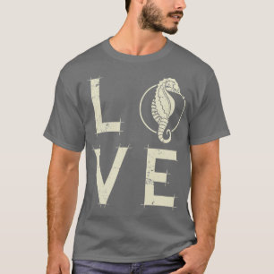 T-shirt Seahorse Love