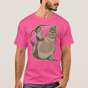 T-shirt Seal Archer Bow