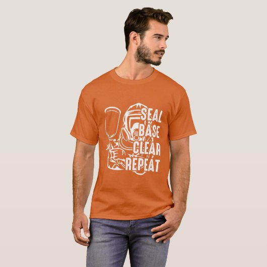 T-shirt Seal Base Clear Repeat Funny Car Sprayer Car Paint (Devant entier)