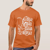 T-shirt Seal Base Clear Repeat Funny Car Sprayer Car Paint (Devant)