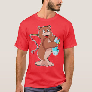 T-shirt Seal Fisher Baguette de pêche Poisson
