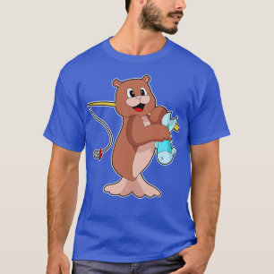 T-shirt Seal Fisher Baguette de pêche Poisson