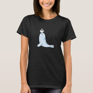 T-shirt Seal Matin Café Mer Lion Eau Animal Océan Li