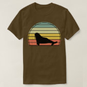T-shirt Seal Ocean Animal Zoo Keeper Cadeau Retro Sea Lion (Design devant)