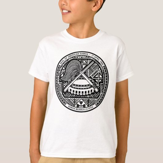 T-shirt Seal of American Samoa (Devant)