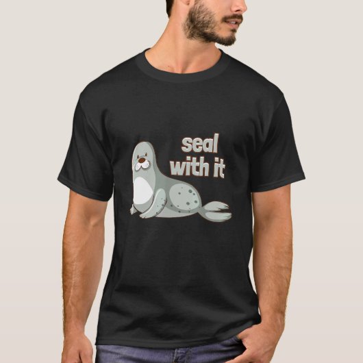 T-shirt Seal With It Ocean Sea Lion (Devant)