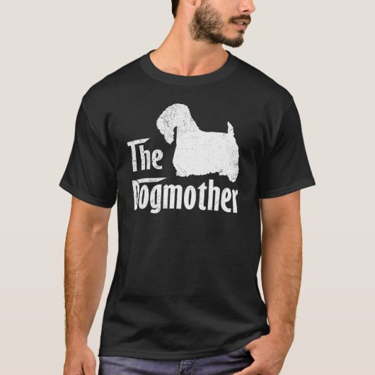 T-shirt Sealyham Terrier Chien Maman Fête des Mères (Devant)