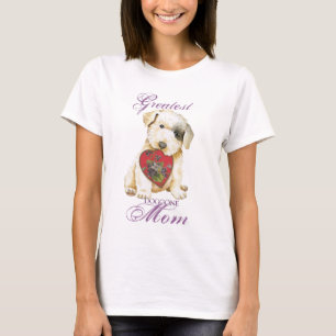 T-shirt Sealyham Terrier Heart Mom