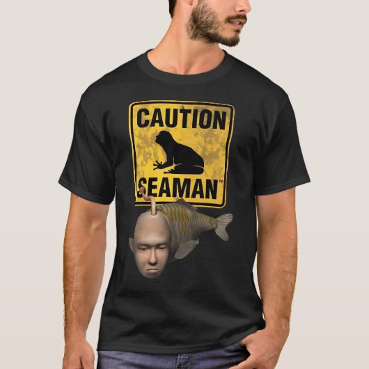 T-shirt Seaman Dreamcast (Devant)
