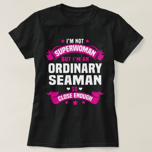 T-shirt Seaman ordinaire (Design devant)