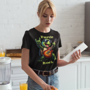 T-shirt Séance de confiture de tortue à roche