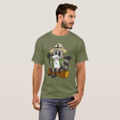 T-shirt Séance de Rick de garde forestière de Rick | de (Devant entier)