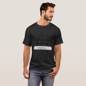 T-shirt Search Symptoms Hychondriac Funny Humor  (Devant entier)