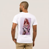 T-SHIRT - Seargent rose - Bianca Beauchamp (Dos entier)
