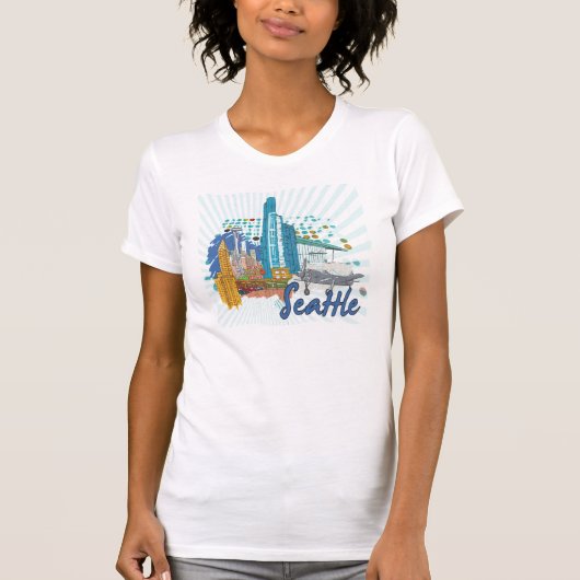 T-shirt Seattle (Devant)
