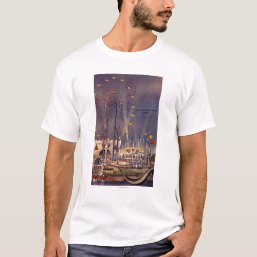 T-shirt Seattle, affiche de l'Exposition universelle (Devant)