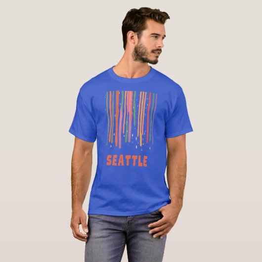 T-shirt Seattle Drizzle (Devant entier)