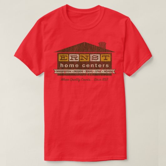 T-shirt Seattle Ernst Home Centers (Design devant)