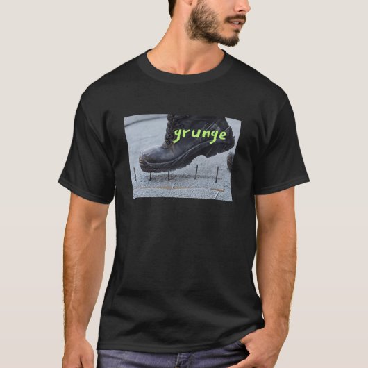 T-shirt Seattle Grunge Music 1991 (Devant)