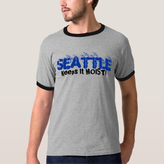 T-shirt Seattle le maintient moite (Devant)