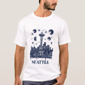 T-shirt Seattle masculin (Devant)