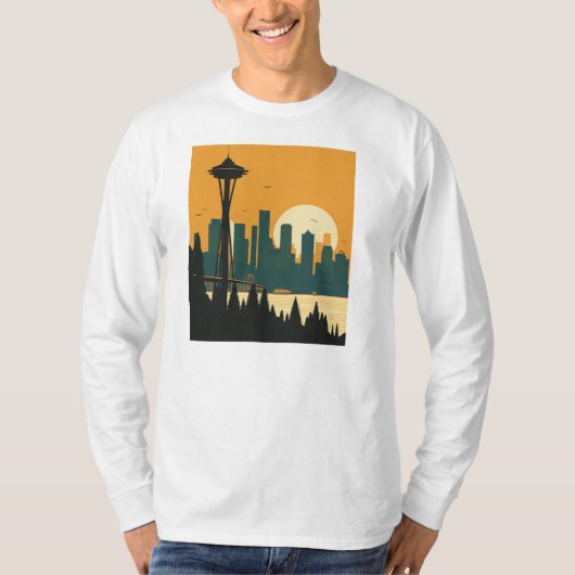 T-SHIRT SEATTLE N° 1 (Devant)