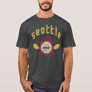 T-shirt Seattle Pilots Baseball Vintage