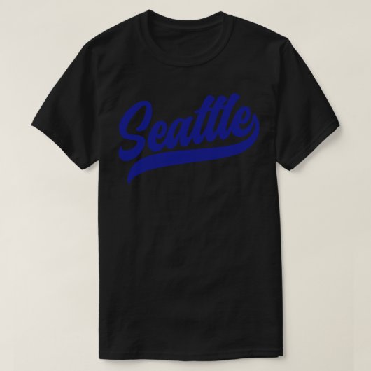 T-shirt Seattle Retro Seattle Sounders Soccer (Design devant)