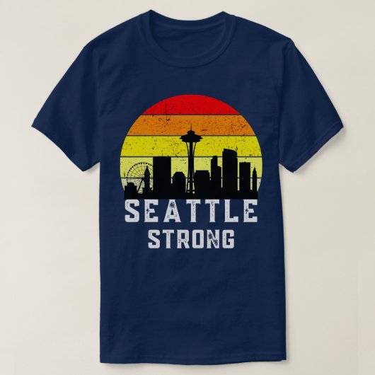 T-shirt Seattle Strong (Design devant)